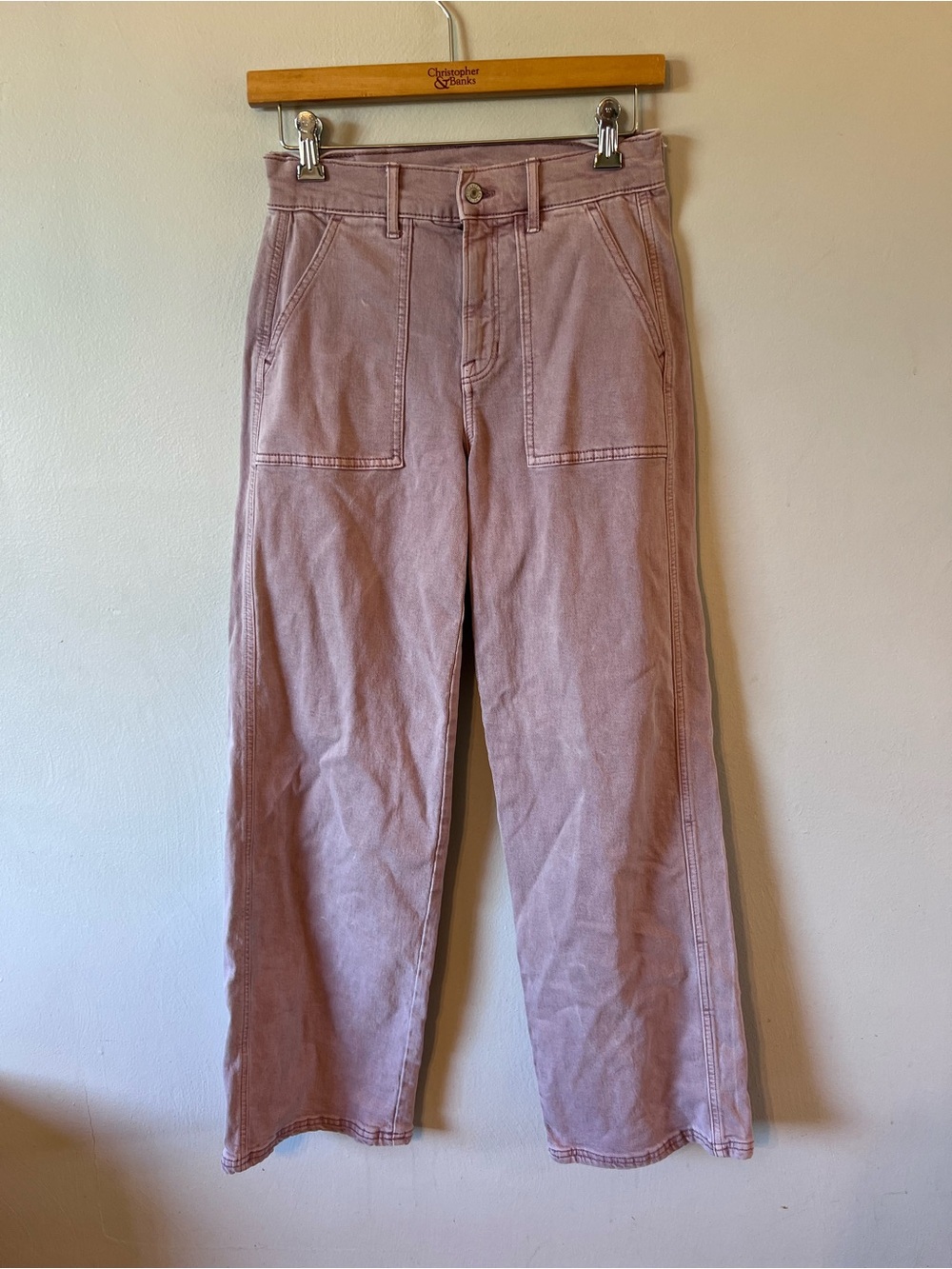 American Eagle Outfitters Mauve Pink Skater Jean